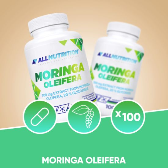 AllNutrition Moringa Oleifera – 100 Cap.