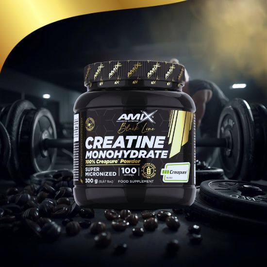 Amix Black Line Creatina Monohidratada Creapure 300g