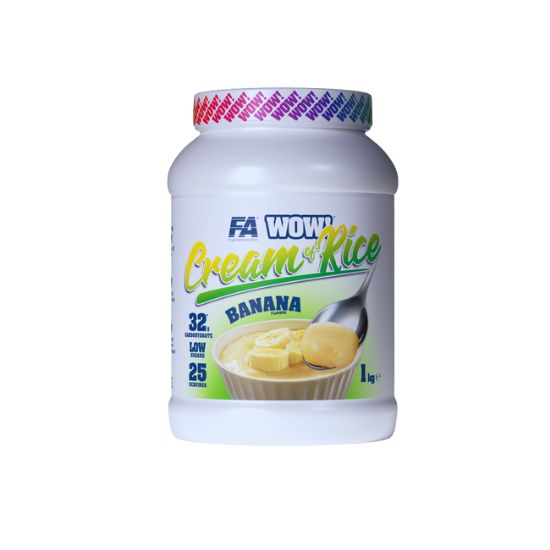 FA Wow Creme de Arroz 1kg Banana