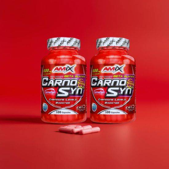 Amix Carnosyn Beta-Alanina 600 mg – 100 Cap. Vegetais