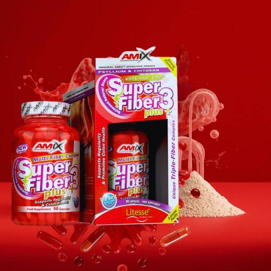 Amix Super Fiber3 Plus+ - 90 Cap.