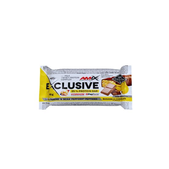 Amix Exclusive Protein Bar 40g Banana & Chocolate
